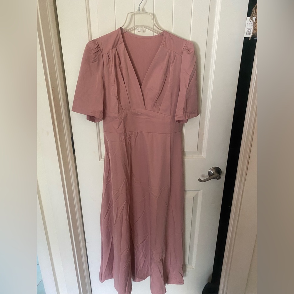 Shein long conservative dress